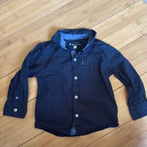 Navy Blue Kids Shirt